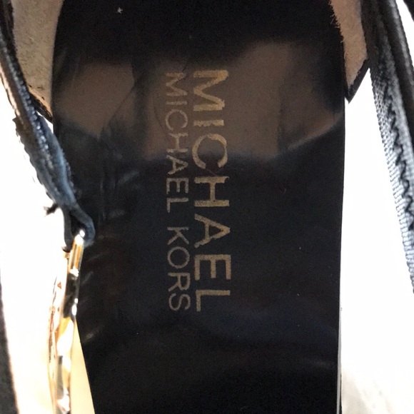 Michael Kors 6.5 Black Heels - Picture 3 of 4